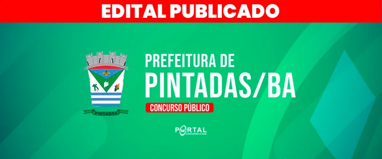 CONCURSO PREFEITURA DE PINTADAS/BA