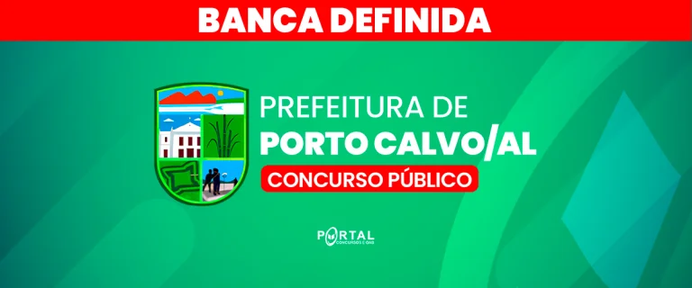 CONCURSO PREFEITURA DE PORTO CALVO/AL