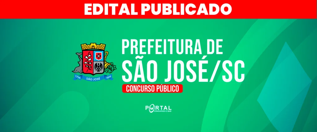 CONCURSO PREFEITURA DE SÃO JOSÉ/SC