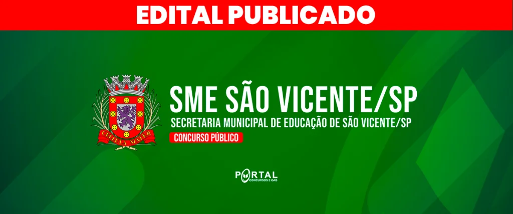 CONCURSO SME DE SÃO VICENTE/SP