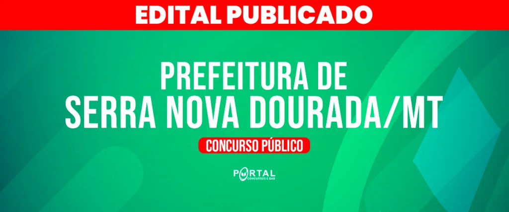CONCURSO DE SERRA NOVA DOURADA/MT