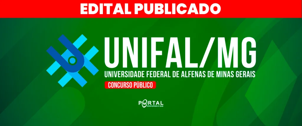 CONCURSO UNIFAL/MG