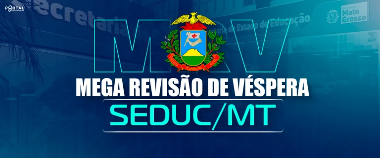 Mega Revisão de Véspera SEDUC/MT