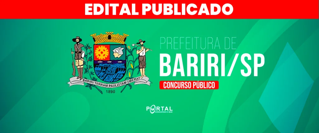 CONCURSO PREFEITURA DE BARIRI/SP