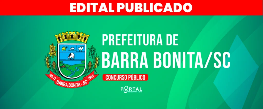 CONCURSO PREFEITURA DE BARRA BONITA/SC