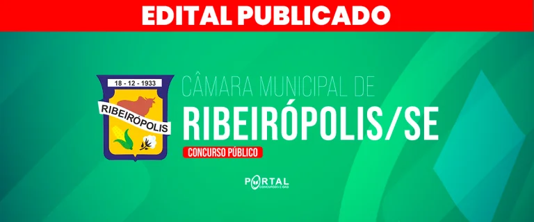 CONCURSO DA CÂMARA DE RIBEIRÓPOLIS/SE