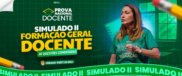 SIMULADO PROVA NACIONAL DOCENTE (PND)