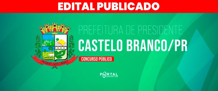 CONCURSO PRESIDENTE CASTELO BRANCO/PR