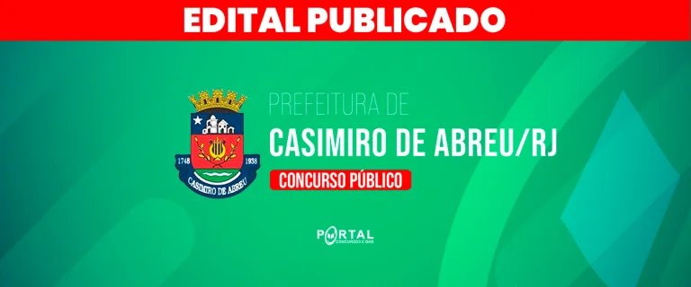 CONCURSO DE CASIMIRO DE ABREU/RJ