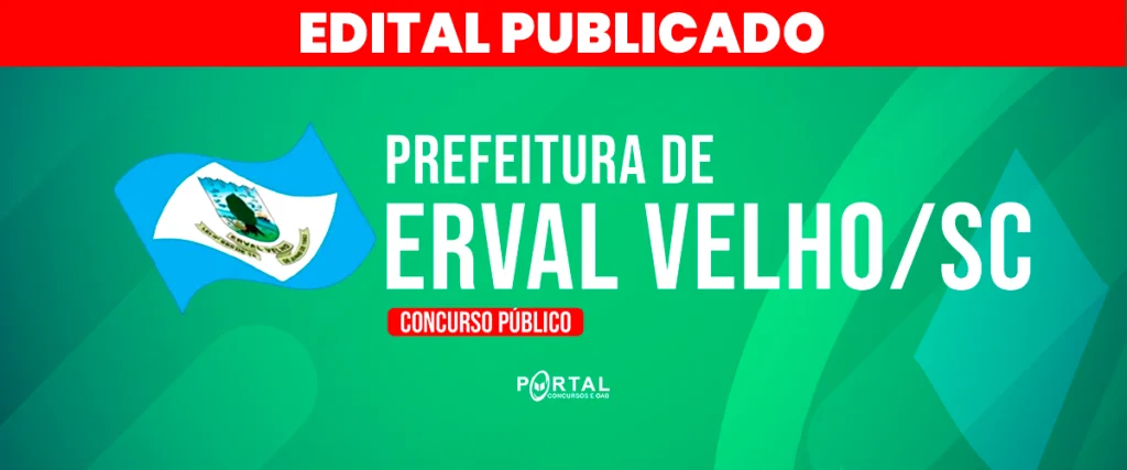 CONCURSO PREFEITURA DE ERVAL VELHO/SC
