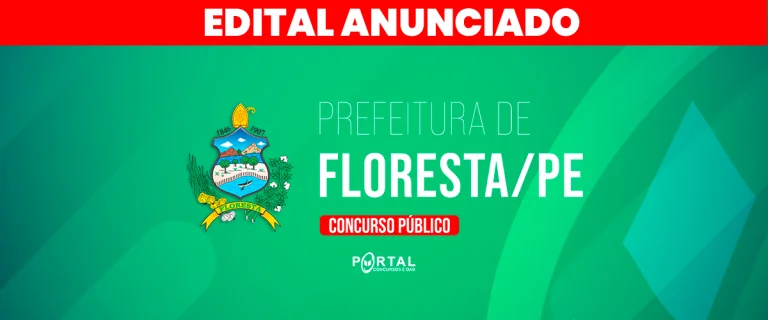 CONCURSO PREFEITURA DE FLORESTA/PE