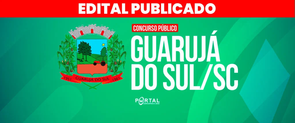 CONCURSO GUARUJÁ DO SUL/SC