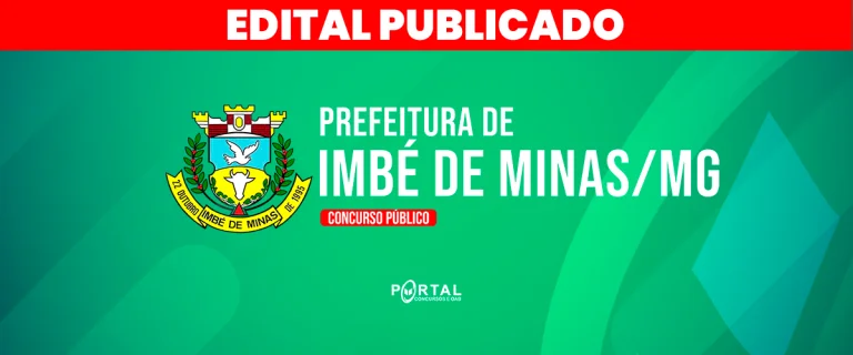 CONCURSO DE IMBÉ DE MINAS/MG