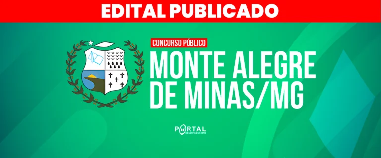 CONCURSO DE MONTE ALEGRE DE MINAS/MG