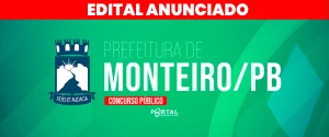 CONCURSO PREFEITURA DE MONTEIRO/PB