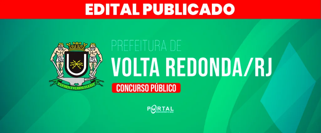 CONCURSO PREFEITURA DE VOLTA REDONDA/RJ