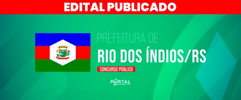 CONCURSO PREFEITURA DE RIO DOS ÍNDIOS/RS