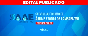 CONCURSO SAAE DE LAMBARI/MG