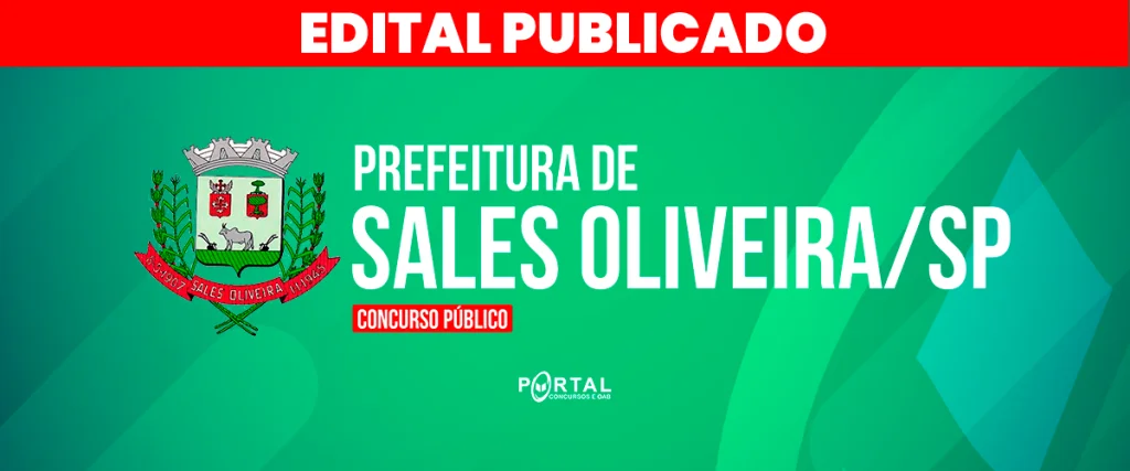CONCURSO DE SALES OLIVEIRA/SP
