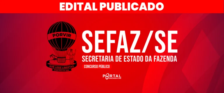 CONCURSO SEFAZ/SE