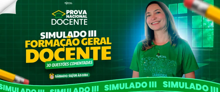 SIMULADO PROVA NACIONAL DOCENTE (PND)