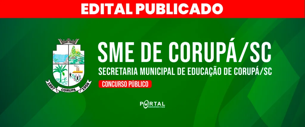 CONCURSO SME DE CORUPÁ/SC