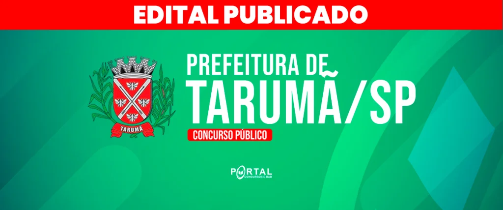 CONCURSO PREFEITURA DE TARUMÃ/SP