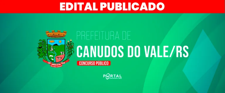 Concurso Pref de Canudos do Vale/RS