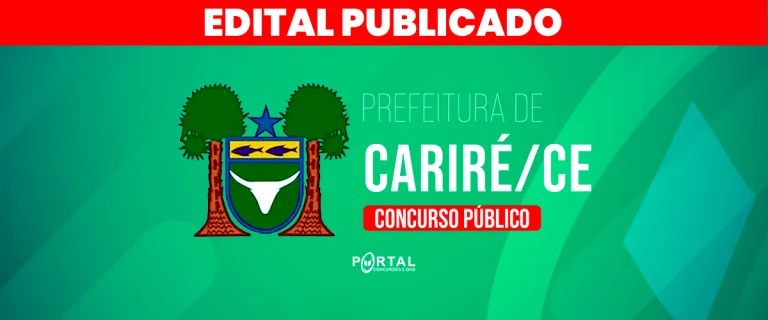 CONCURSO GCM CARIRÉ/CE