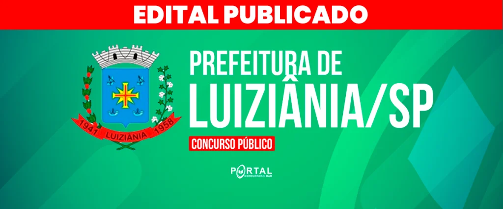 CONCURSO PREFEITURA DE LUIZIÂNIA/SP