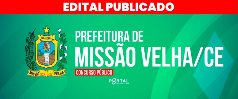 CONCURSO PREFEITURA DE MISSÃO VELHA/CE