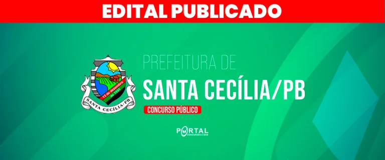 CONCURSO PREFEITURA DE SANTA CECÍLIA/PB
