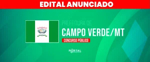 CONCURSO PREFEITURA DE CAMPO VERDE/MT