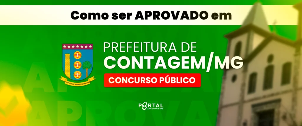 COMO SER APROVADO NO CONCURSO DE CONTAGEM/MG