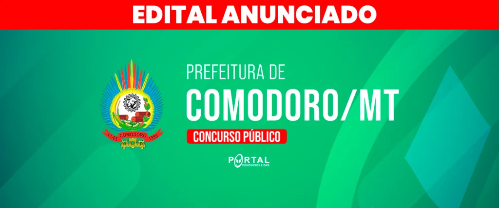 CONCURSO PREFEITURA DE COMODORO/MT