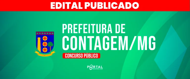 CONCURSO PREFEITURA DE CONTAGEM/MG