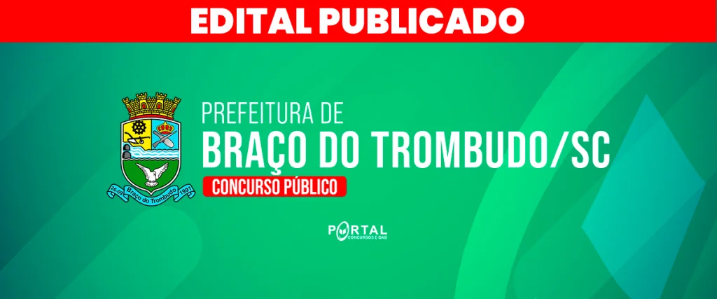 CONCURSO DE BRAÇO DO TROMBUDO/SC