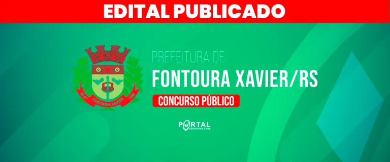 CONCURSO PREFEITURA DE FONTOURA XAVIER/RS
