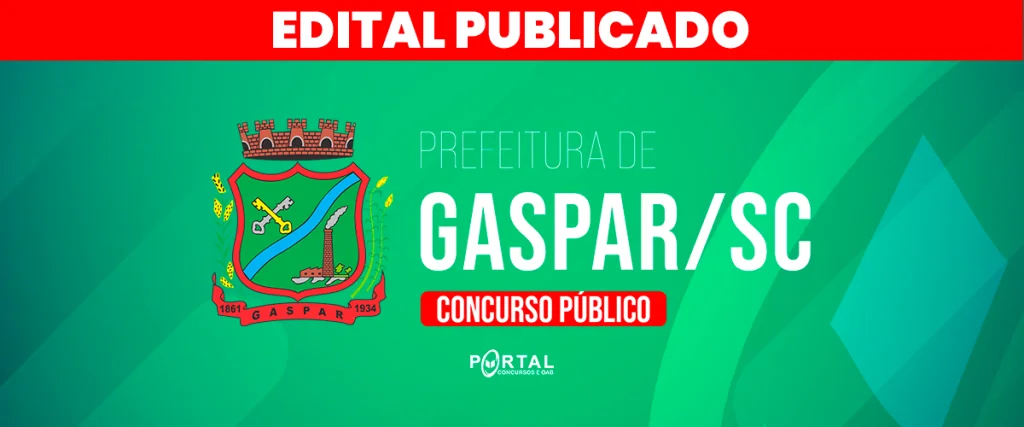CONCURSO PREFEITURA DE GASPAR/SC