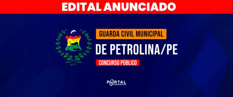 CONCURSO GCM DE PETROLINA/PE