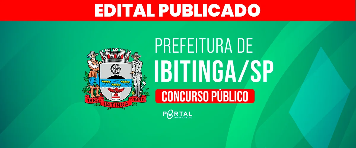 CONCURSO PREFEITURA DE IBITINGA/SP