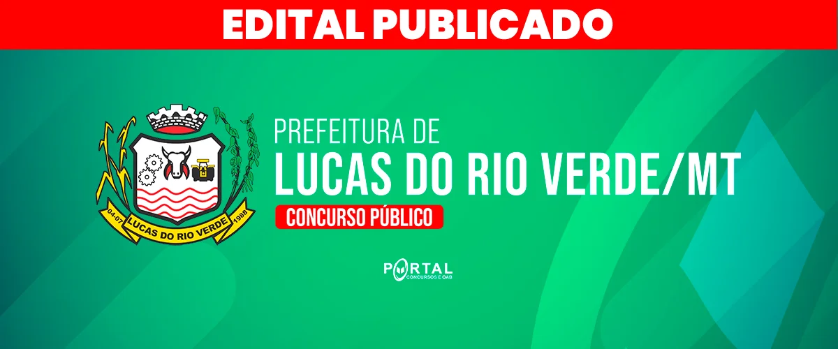 CONCURSO DE LUCAS DO RIO VERDE/MT