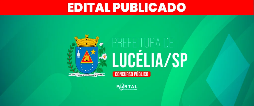 CONCURSO PREFEITURA DE LUCÉLIA/SP