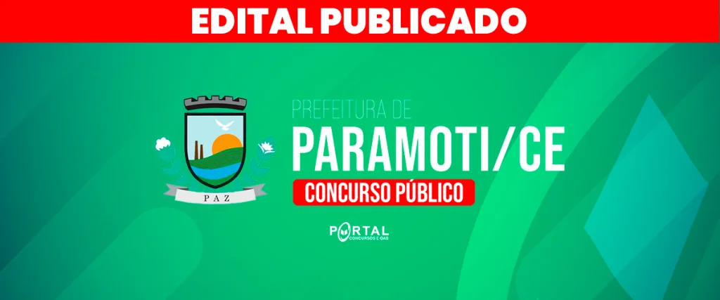 CONCURSO PREFEITURA DE PARAMOTI/CE