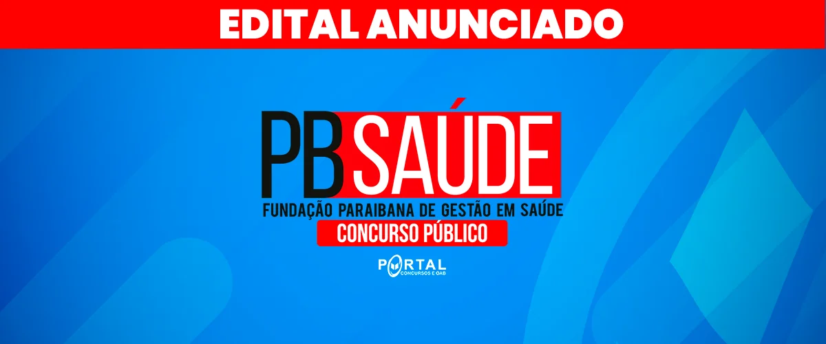CONCURSO PB SAÚDE