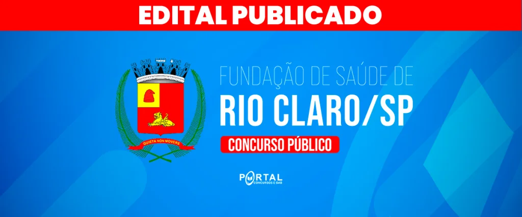 CONCURSO FUNDAÇÃO DE SAÚDE DE RIO CLARO/SP