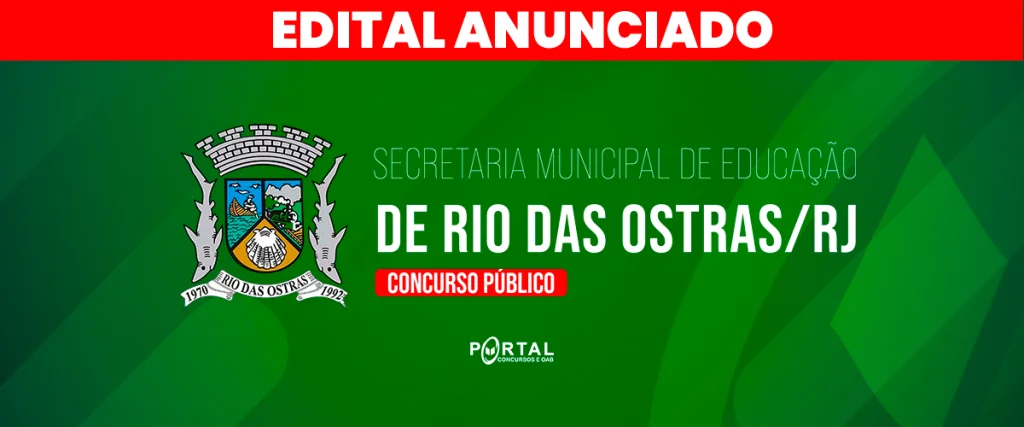 CONCURSO SME DE RIO DAS OSTRAS/RJ