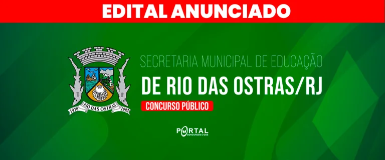 CONCURSO SME DE RIO DAS OSTRAS/RJ
