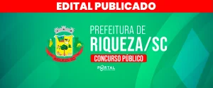 CONCURSO PREFEITURA DE RIQUEZA/SC