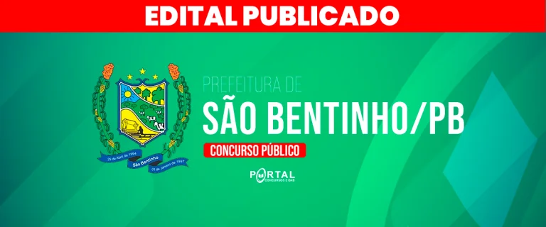 CONCURSO PREFEITURA DE SÃO BENTINHO/PB